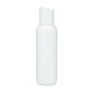 4oz White Plastic Bullet Bottle