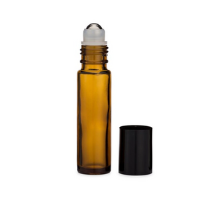 10ml Amber Glass Roller Bottle